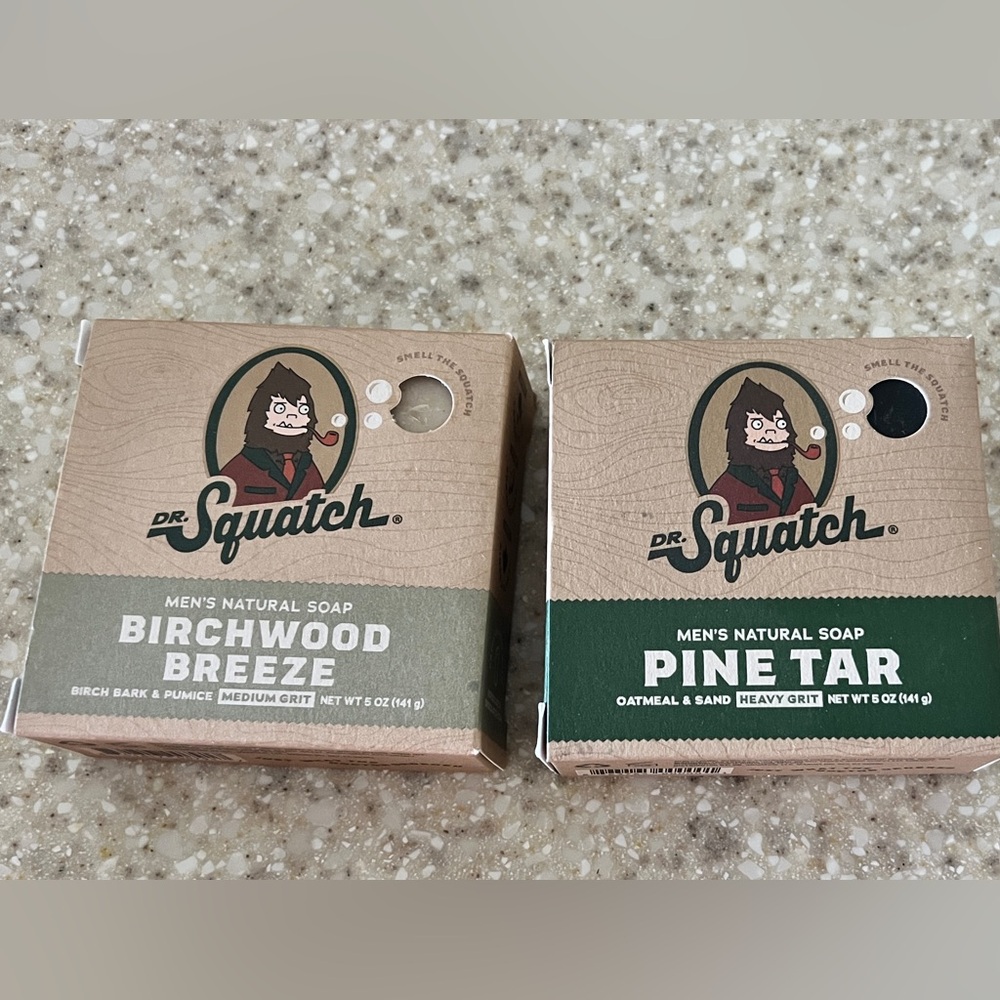 Dr. Squatch Natural Bar Soap - set of 2